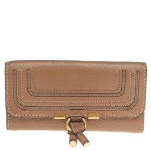 Chloe Marcie Continental Wallet Leather